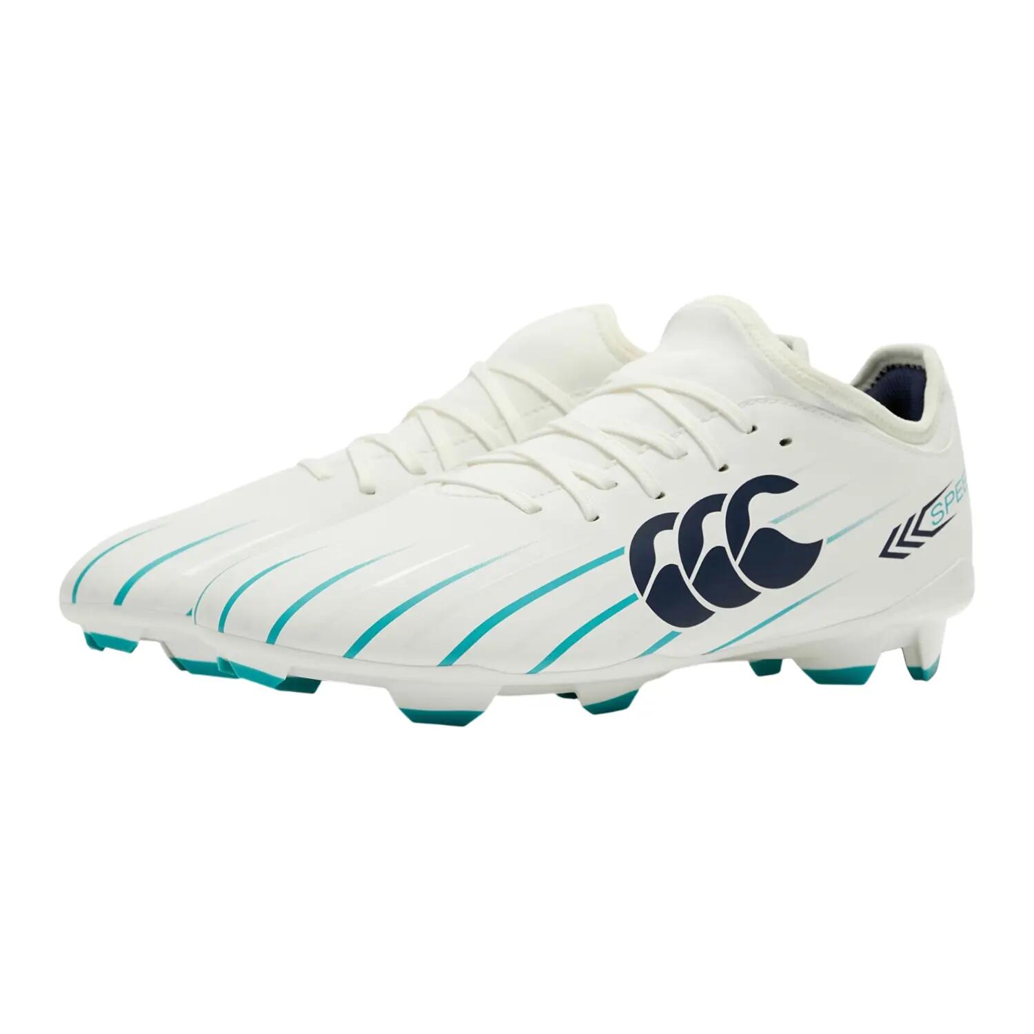 Chaussures De Rugby Pour Terrain Ferme SPEED FALCON 2.0 TEAM Adulte (Blanc) 6/6