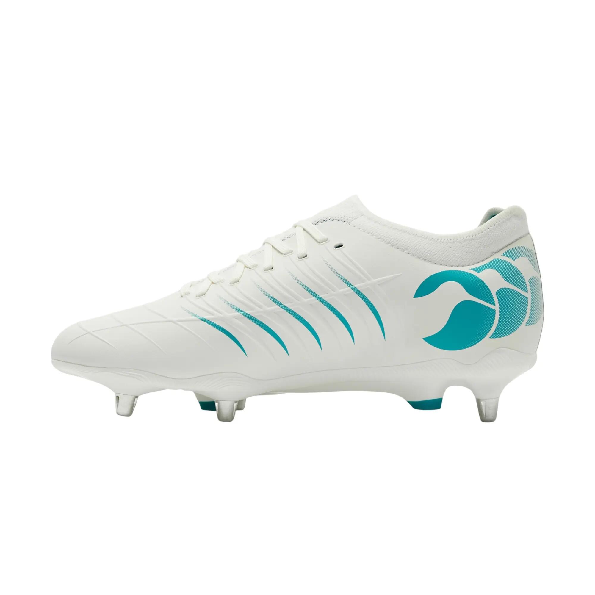 Chaussures De Rugby Pour Terrain Ferme PHOENIX 2.0 PRO Homme (Blanc) 3/4