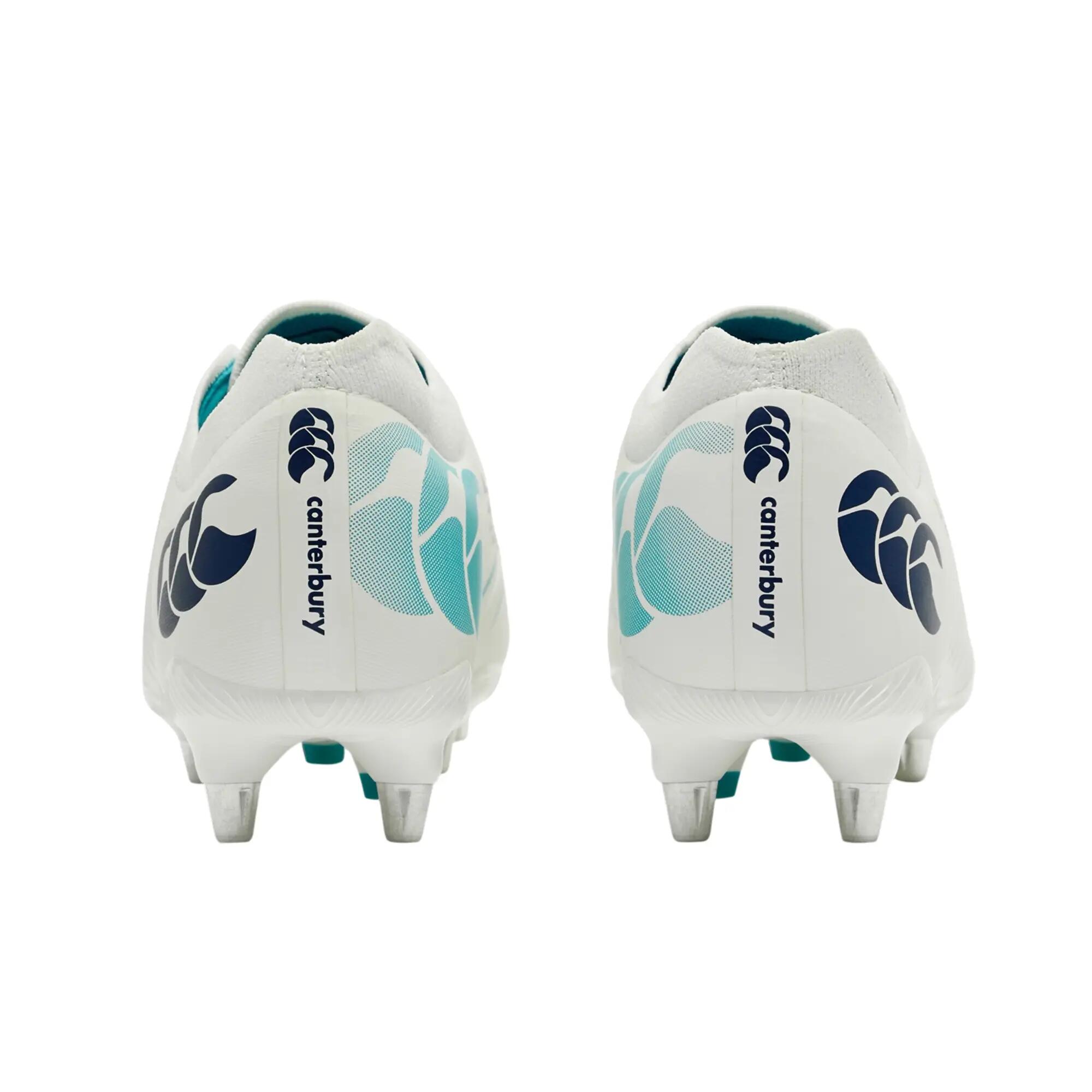 Chaussures De Rugby Pour Terrain Ferme PHOENIX 2.0 PRO Homme (Blanc) 2/4