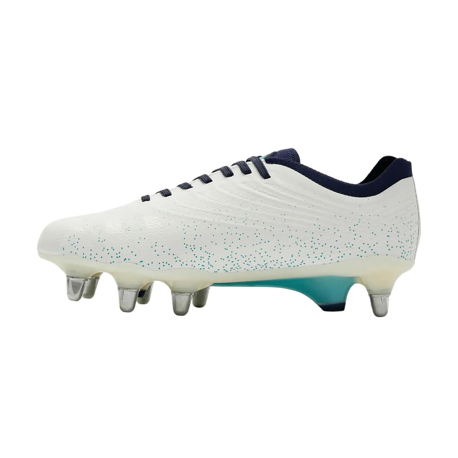Chaussures De Rugby Pour Terrain Souple STAMPEDE GROUNDBREAK ELITE Homme (Blanc 2/9
