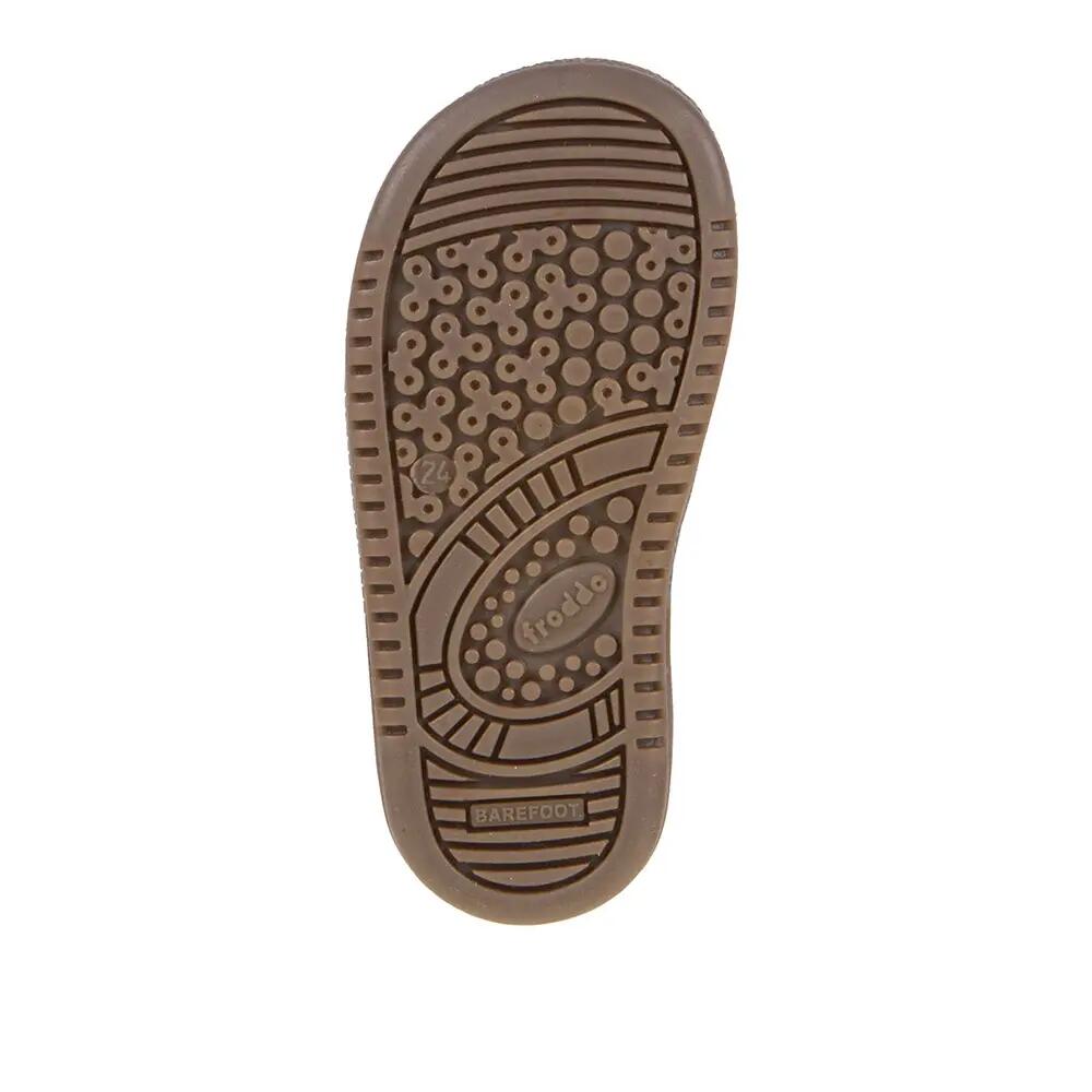 Dziecięce buty barefoot Froddo Loop High-Tops bordowe 7/7