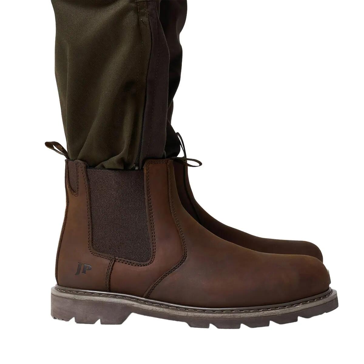 Bottines Sécurité Homme (Marron) 3/4