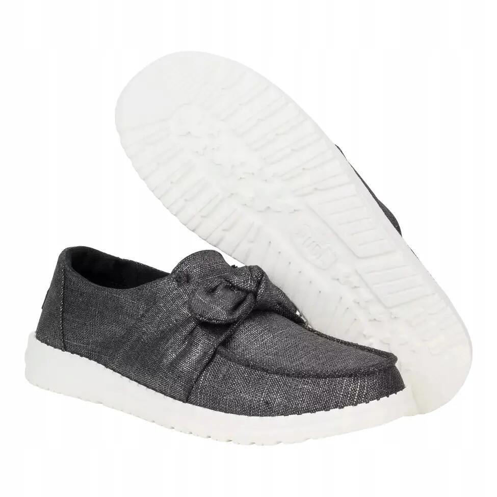 HeyDude Damskie Mokasyny Wendy Bow Shimmer 3/6