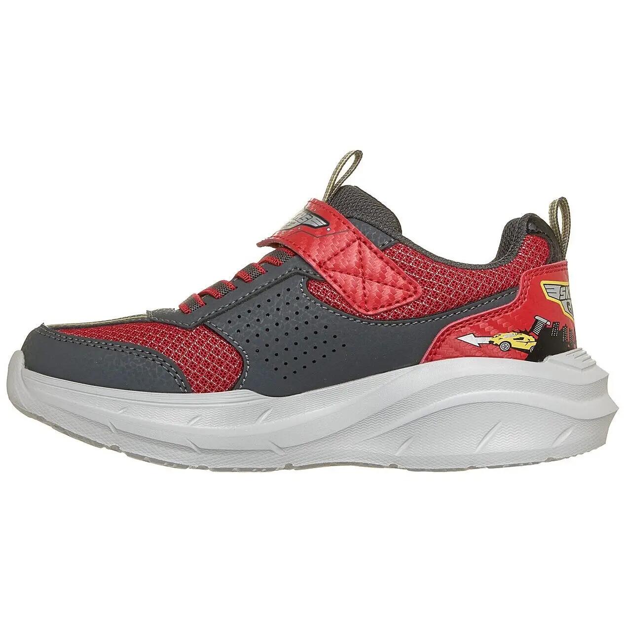 Calçado Skechers Garage, Vermelho, Crianças 5/5