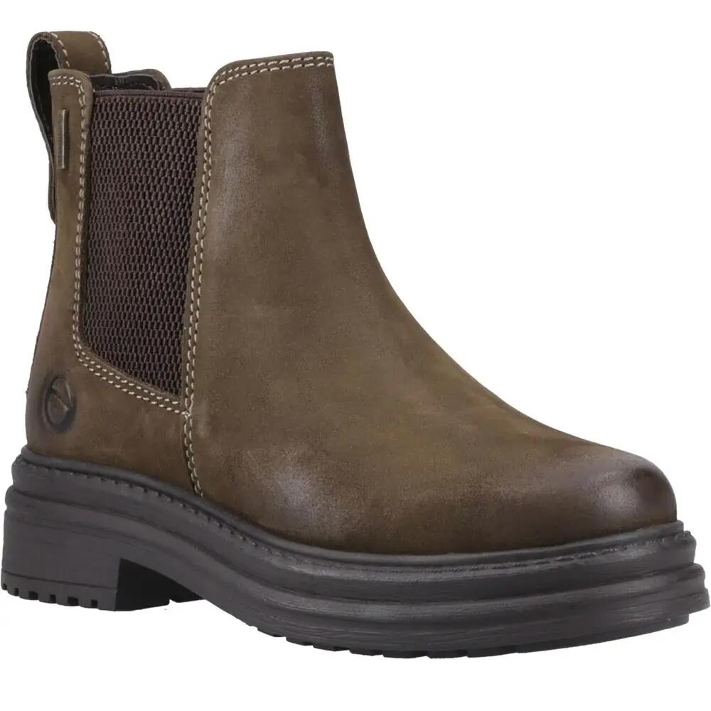 "Aldworth" Stiefel für , Leder Damen Oliv 6/6