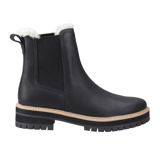 Bottines Motif/style Contrasté BENNET Femme (Noir)