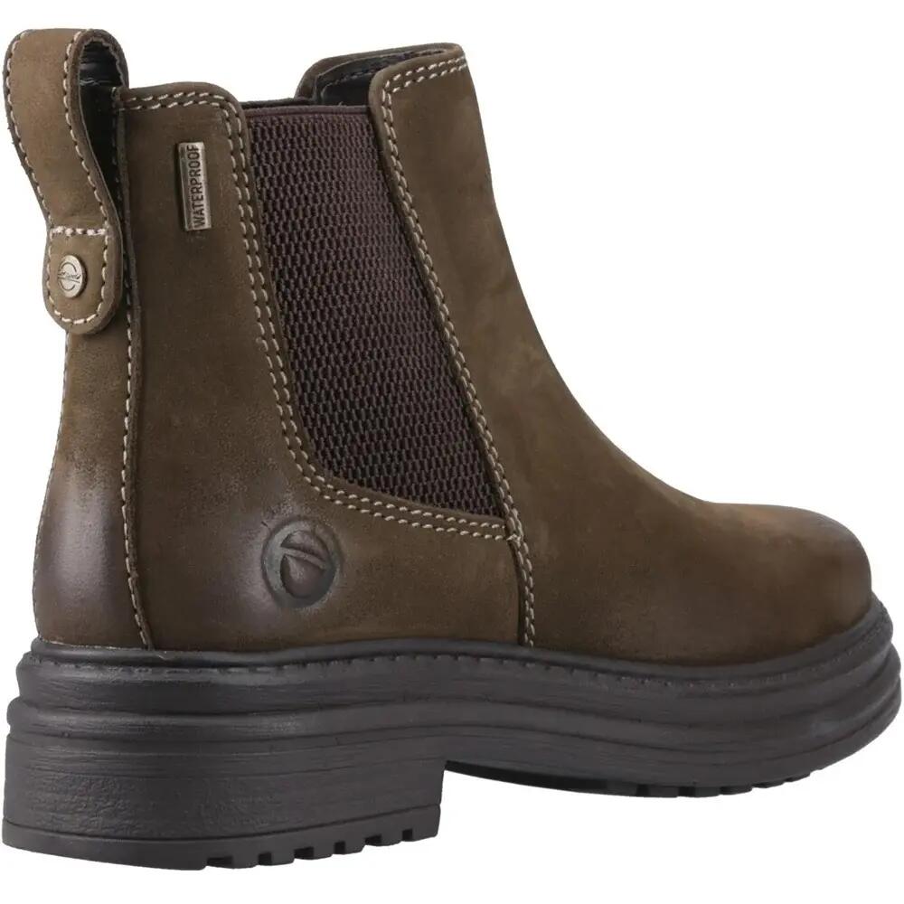 "Aldworth" Stiefel für , Leder Damen Oliv 2/6