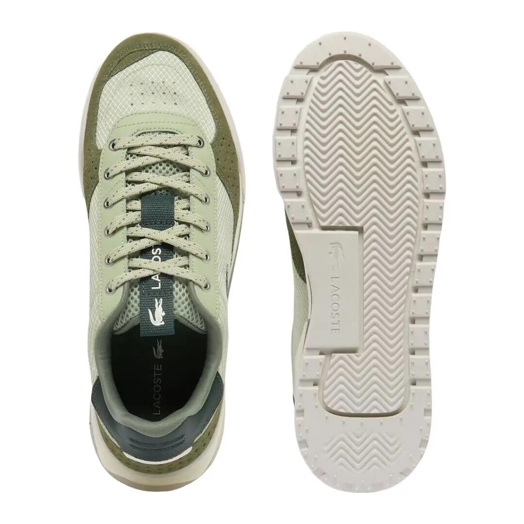 Zapatillas Lacoste Verdes Slam Break Light Khaki de Estilo Elegante y Versátil 4/5