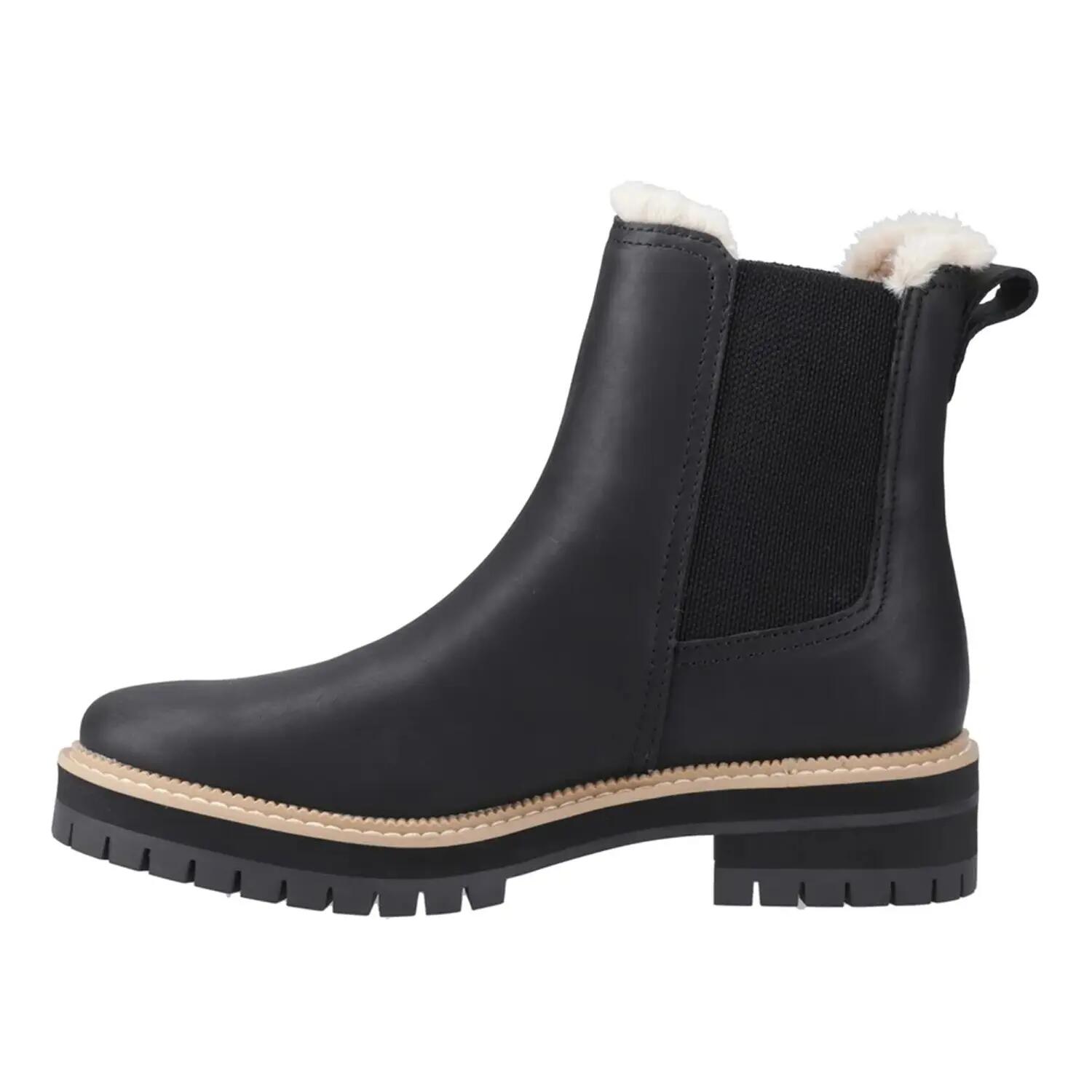 Stivaletti Contrasto PelleDonna Toms Bennet Nero 3/6