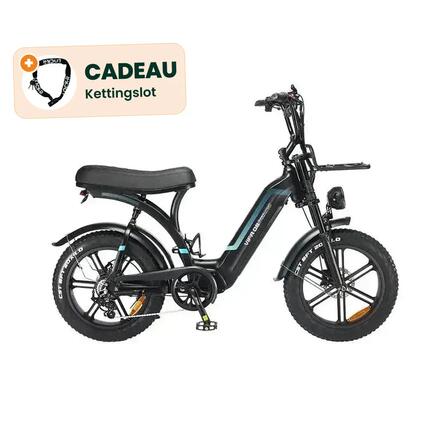 Q8 - Fatbike électrique - 20 pouces - 250W - batterie 960Wh - Noir