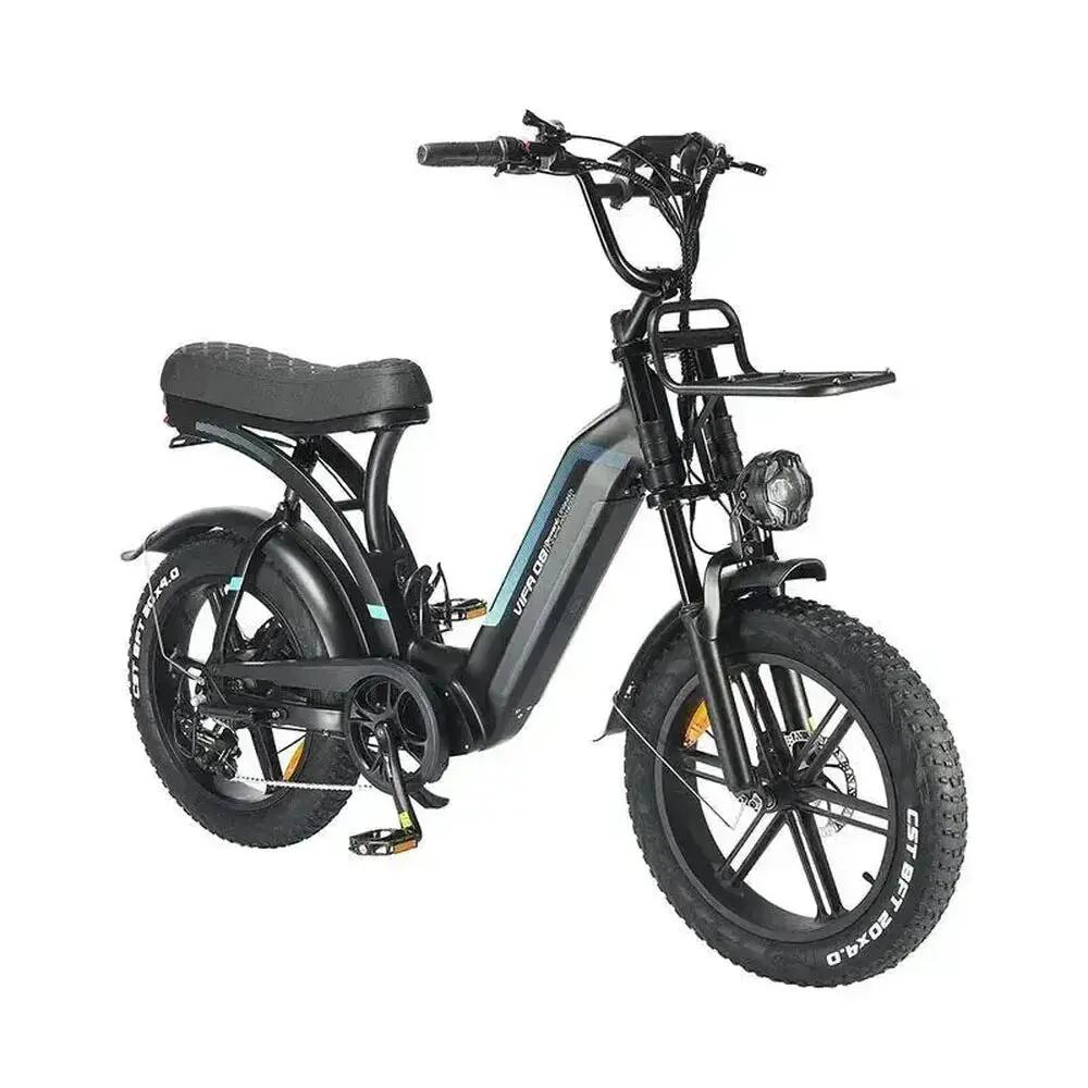 Q8 - E-Fatbike - 20 Zoll - 250W - 960Wh Akku - Schwarz 3/4