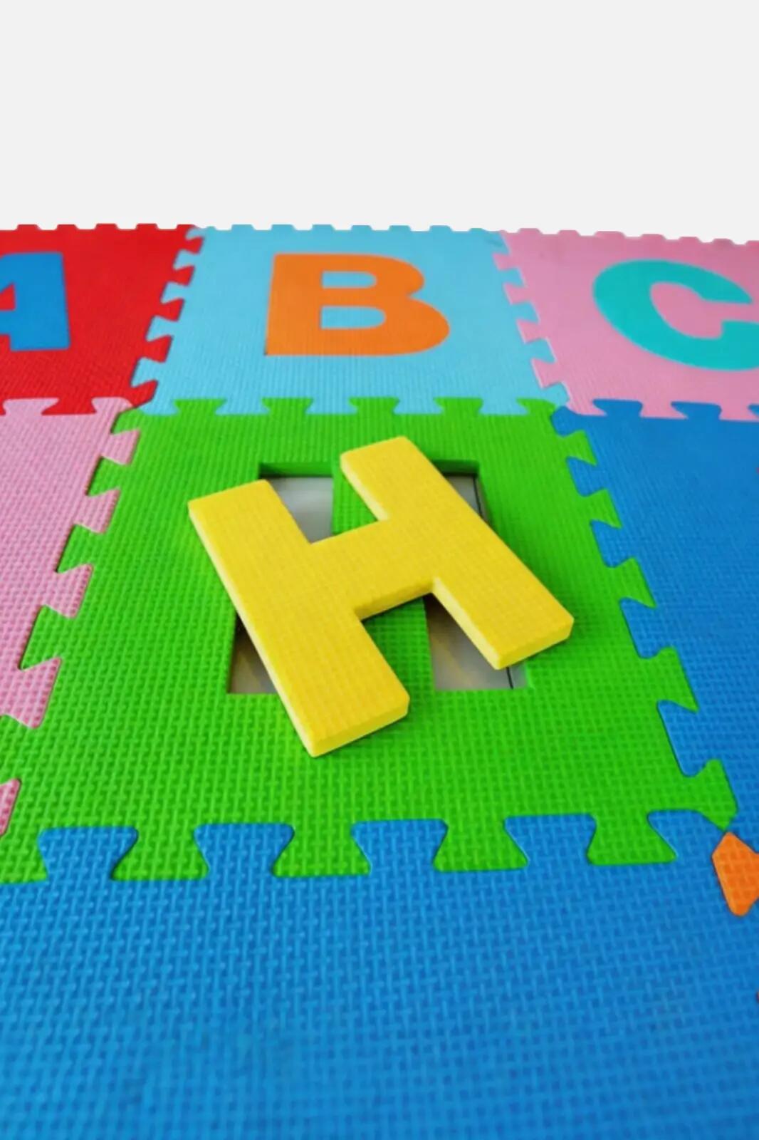 Saltea Tatami cu Litere pentru Copii 1 cm 3/3