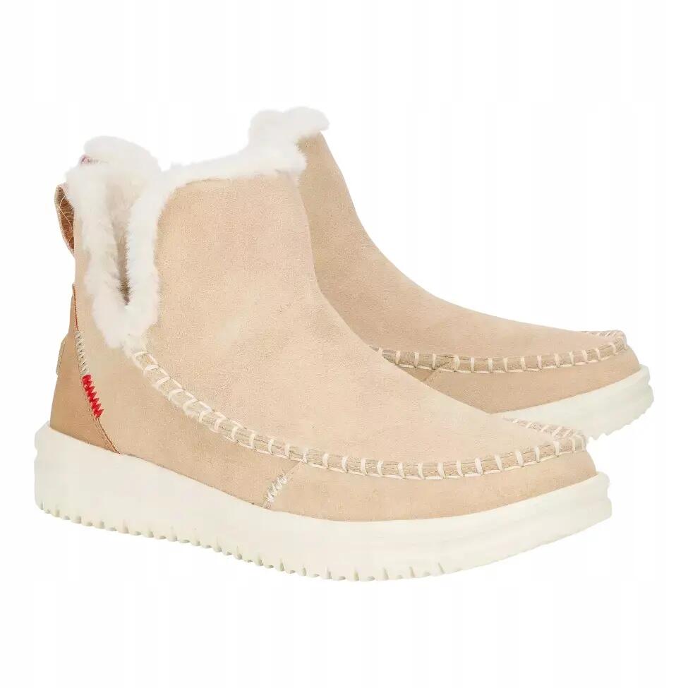 HEYDUDE Damskie Botki Camden Suede 4/6