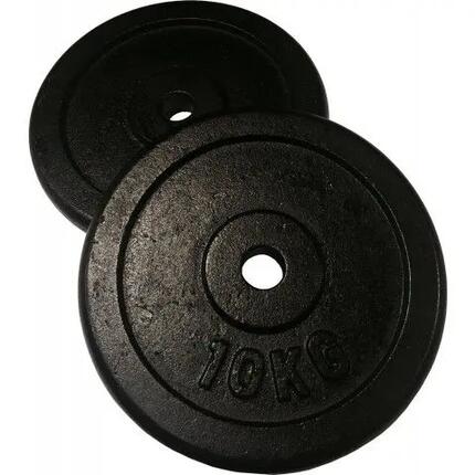 Disques de musculation en fer (2 x 2,5kg - 15kg) 50mm - 5 kg