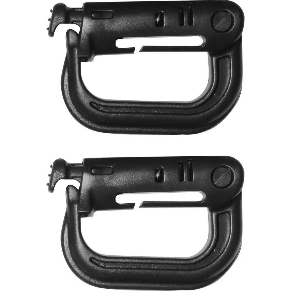 "VLock" Taktischer DRing (2erPack) Damen und Herren Schwarz 2/2