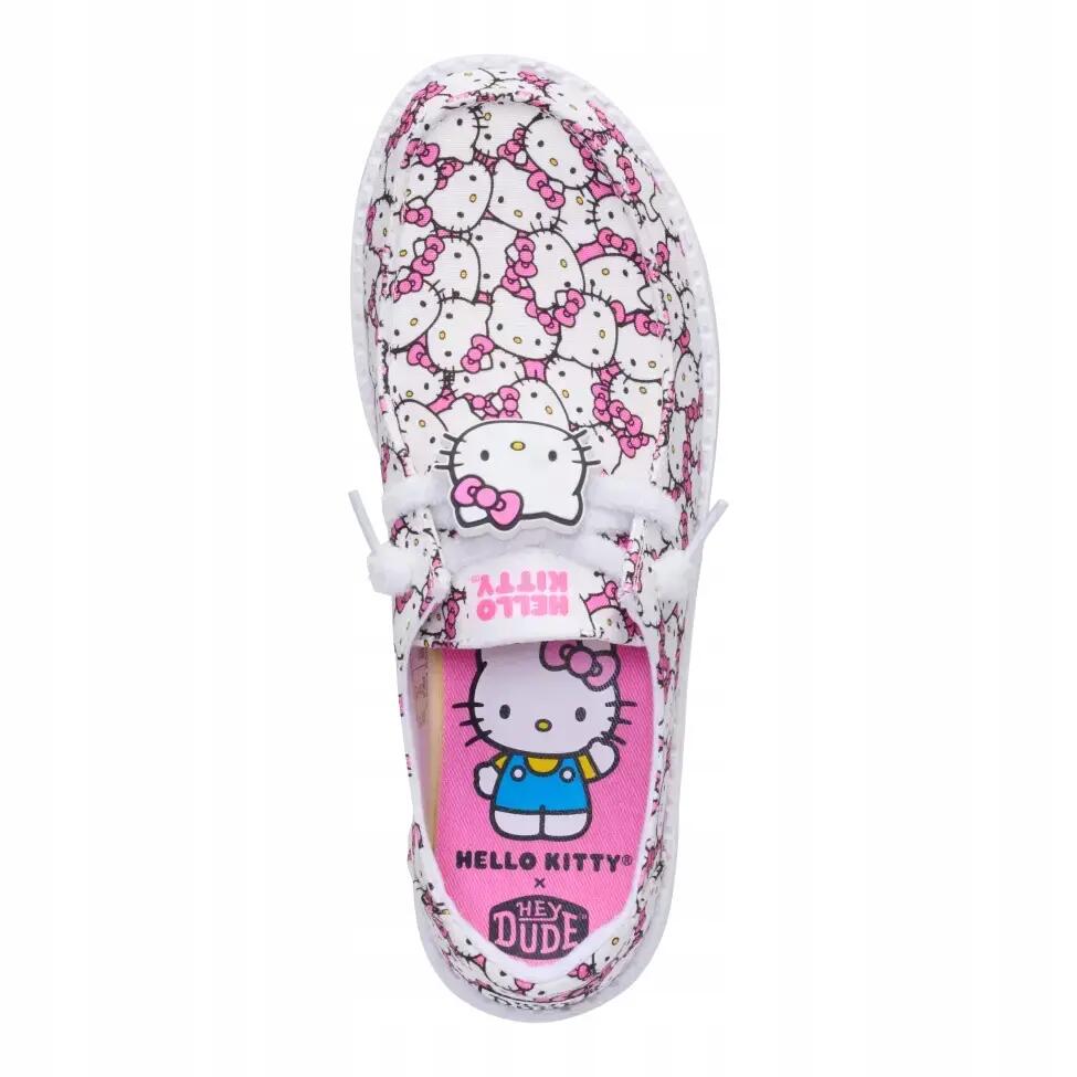HeyDude Damskie Mokasyny Wendy Hello Kitty Takeover 6/6