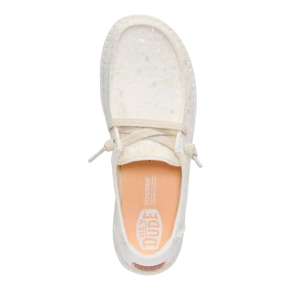 HeyDude Damskie Mokasyny Wendy Sequin Lace 5/6
