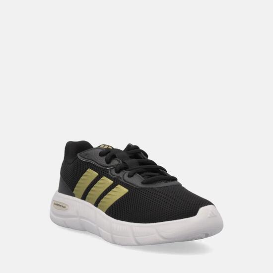 Baskets - Femme - Adidas Cloudfoam Flex - Noir/Or