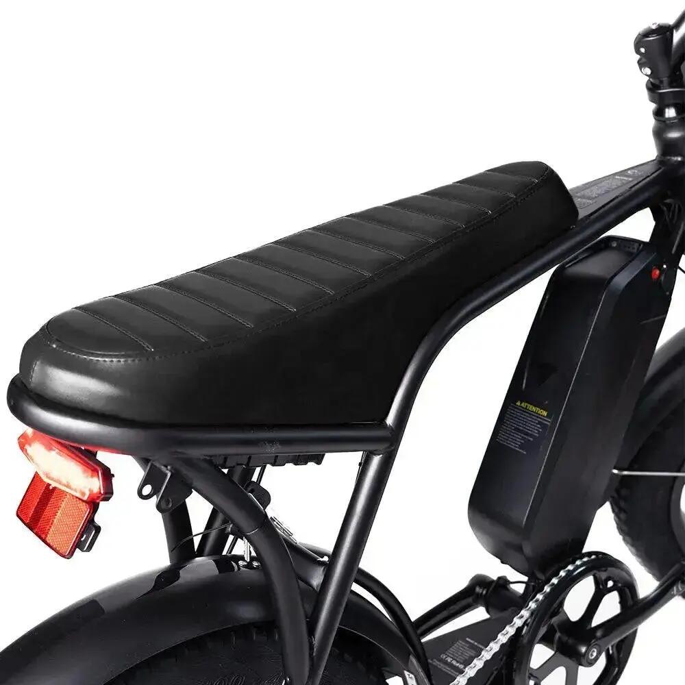 Selle pour fatbike - noire - pour tous les modèles OUXI V8 et H9 4/4