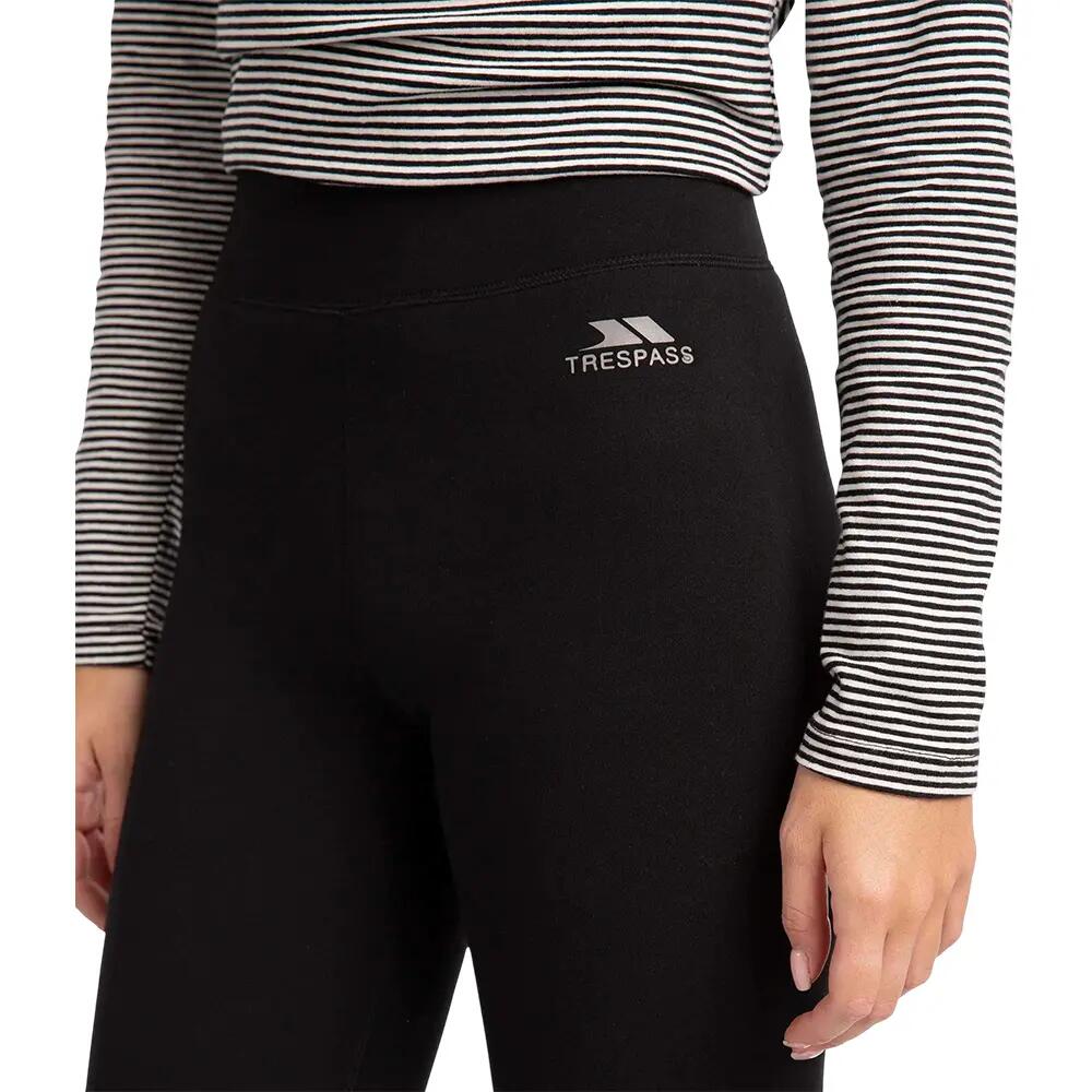 "Fuzzy" Leggings für Damen Schwarz 6/7