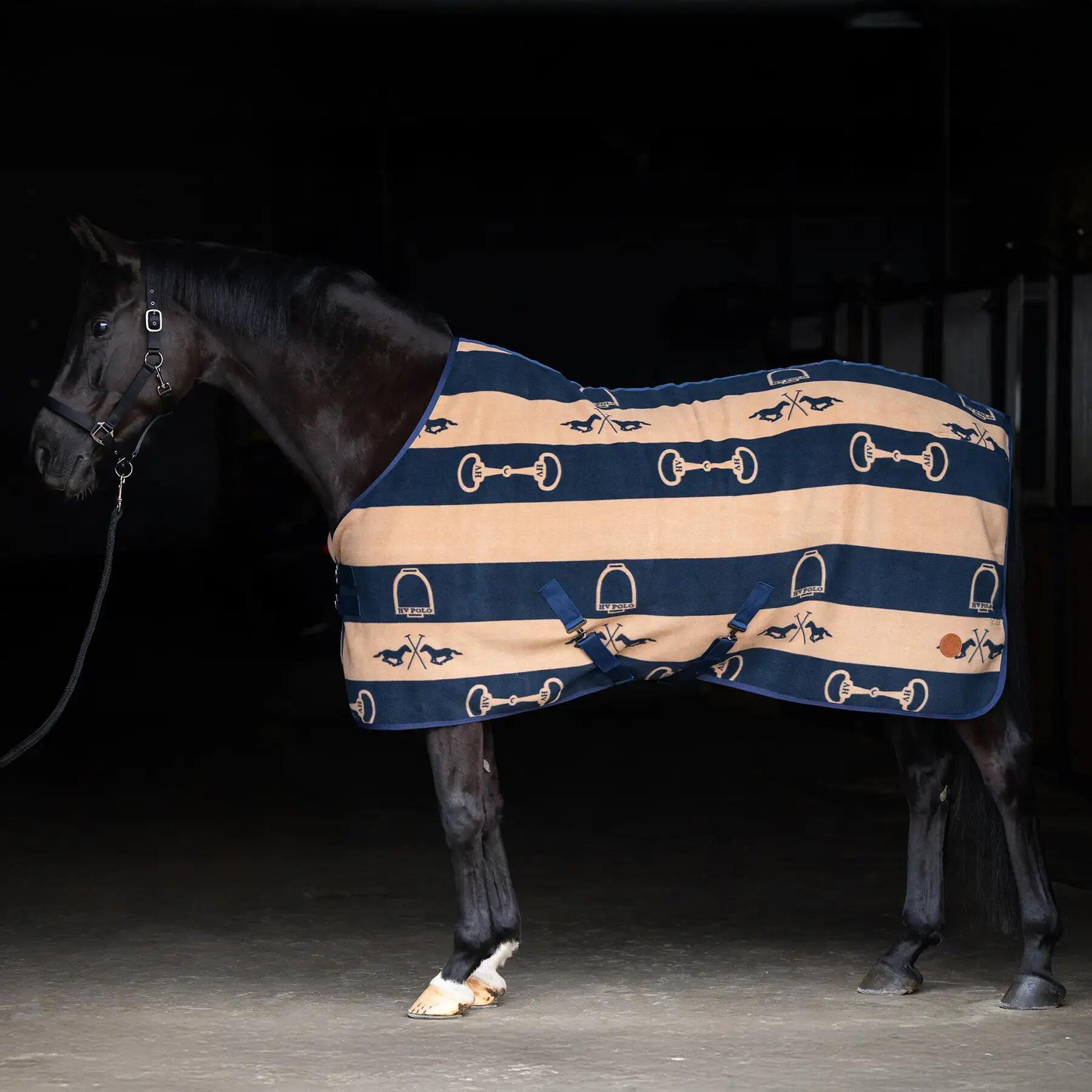 Coperta in pile per cavallo stampata HV Polo Gwenny 7/7