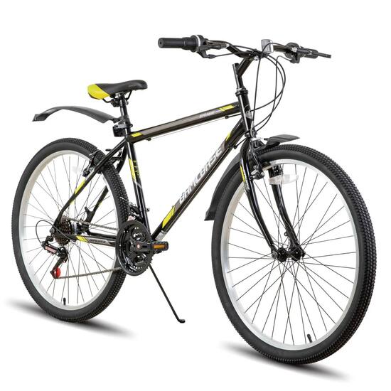 Dames Heren Mountainbike 24/26 inch 21V Stalen Frame V-Brakes