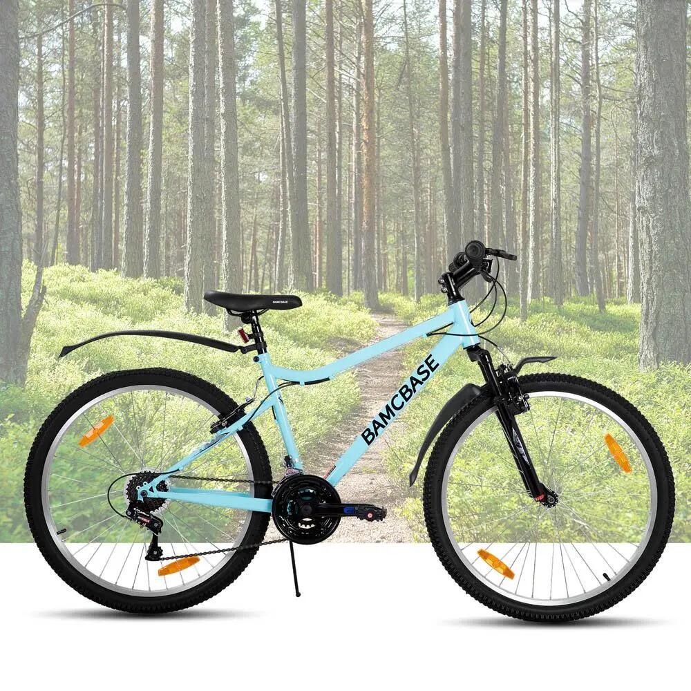 Dames Mountainbike 26 inch V-Brake 18 Versnellingen Stalen Frame 5/6