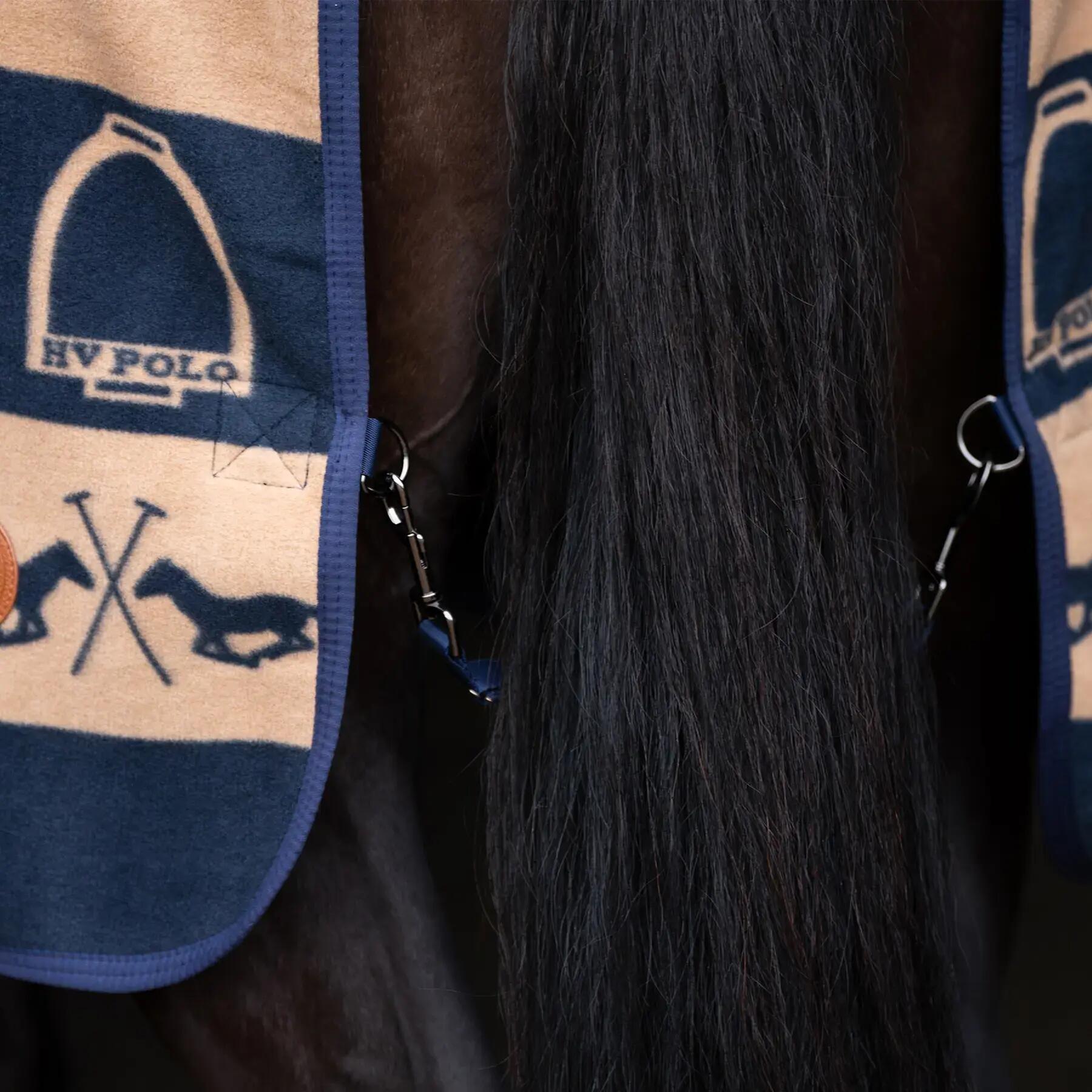 Coperta in pile per cavallo stampata HV Polo Gwenny 4/7