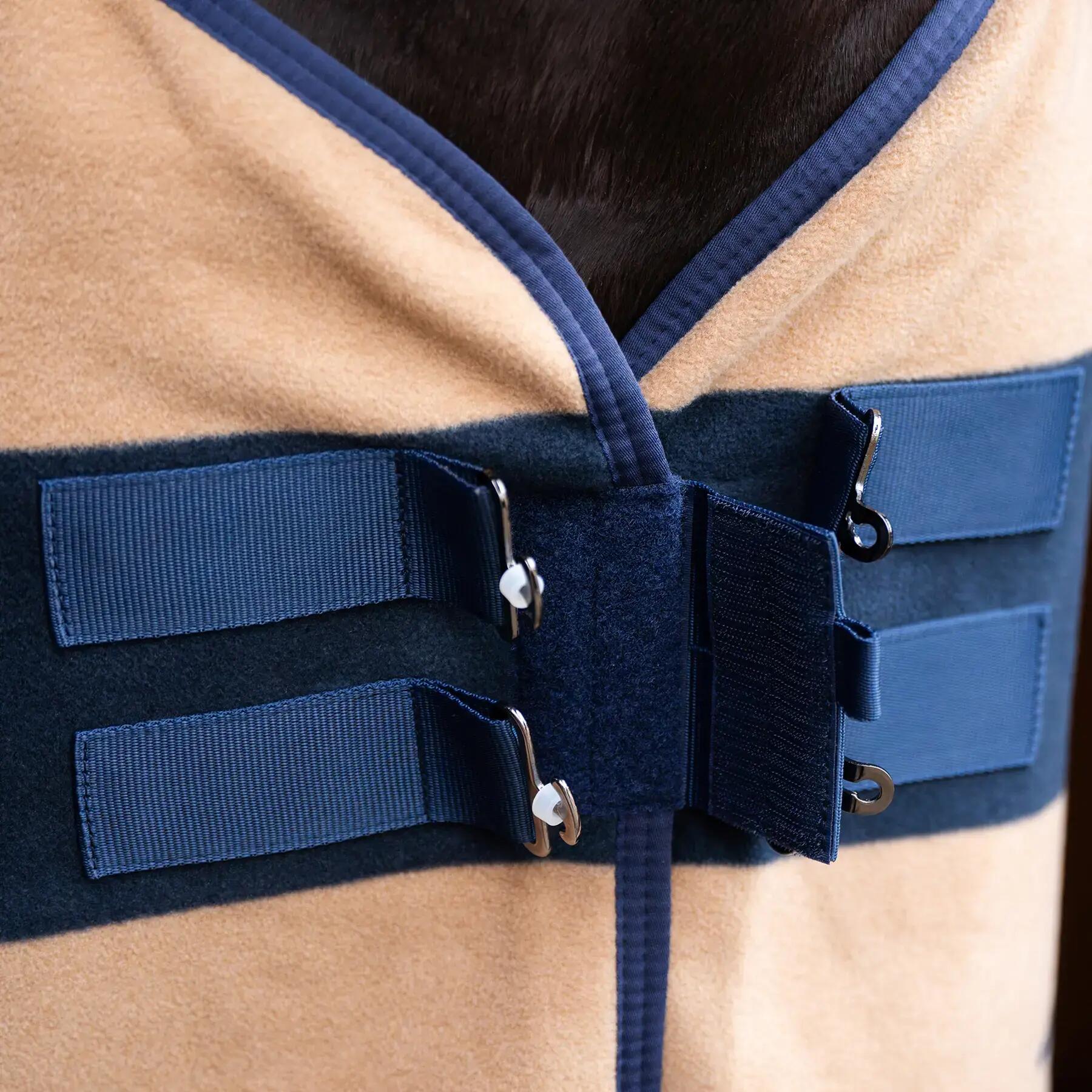 Coperta in pile per cavallo stampata HV Polo Gwenny 3/7