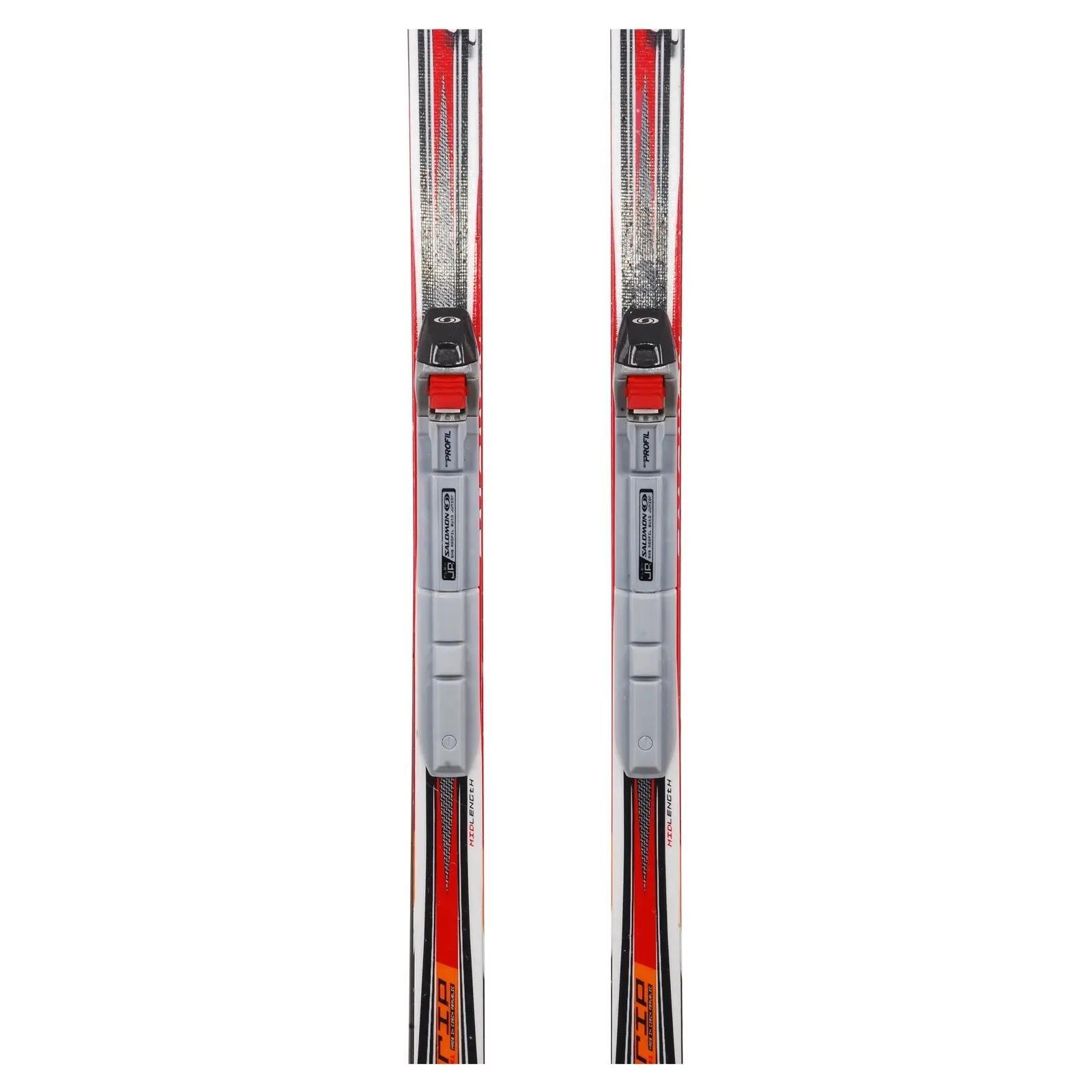 RECONDITIONNE - Ski De Fond Junior Salomon Team Contagrip + Fixation 3/4