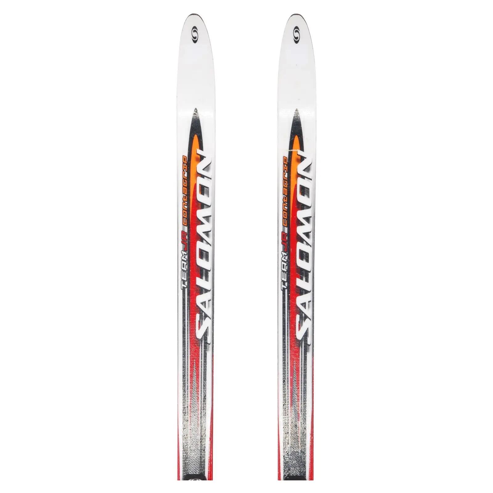 RECONDITIONNE - Ski De Fond Junior Salomon Team Contagrip + Fixation 2/4