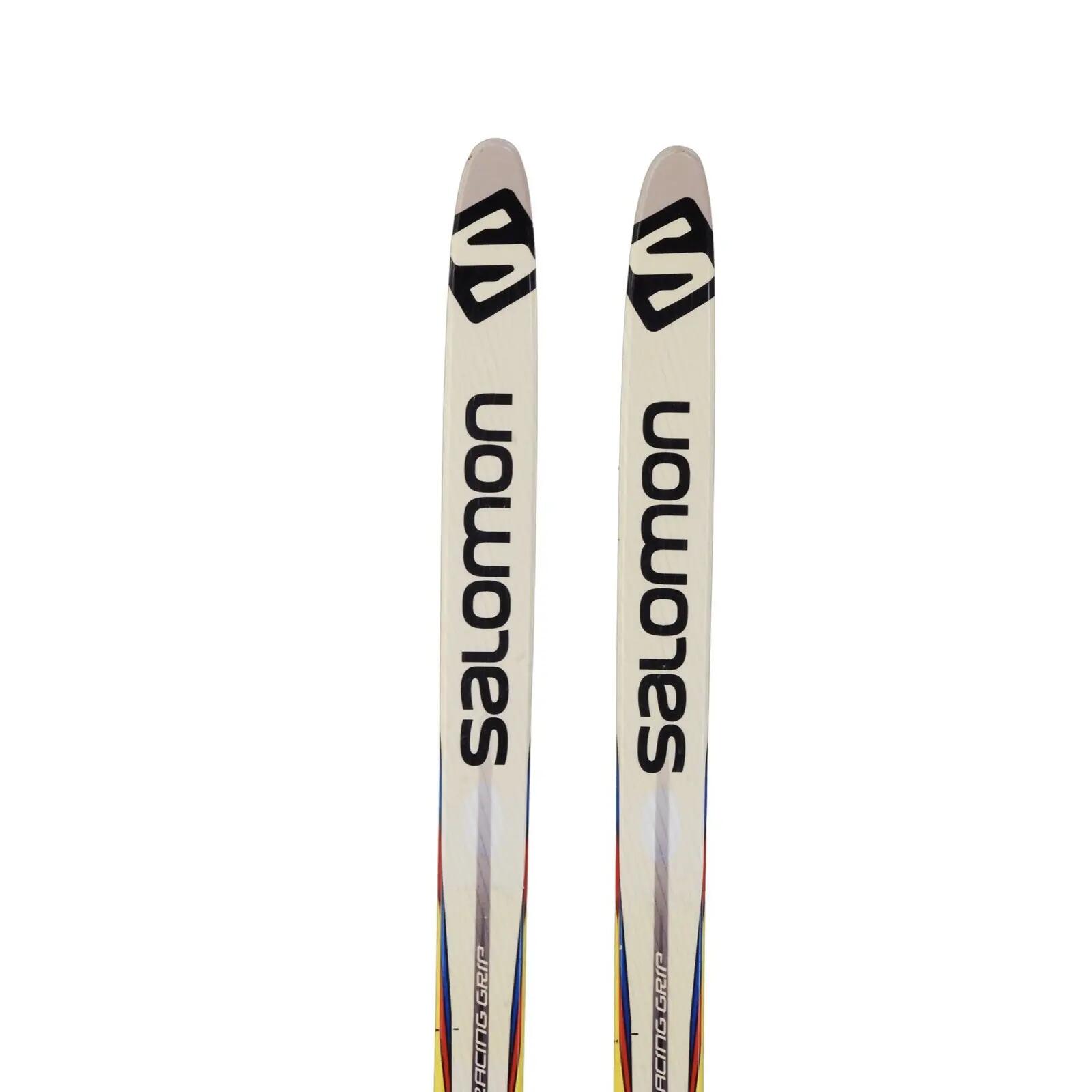 RECONDITIONNE - Ski De Fond Junior Salomon Team Racing Grip + 2/4