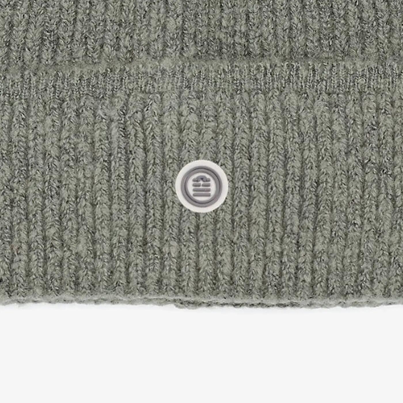 Cappellino a costine in maglia 4/5