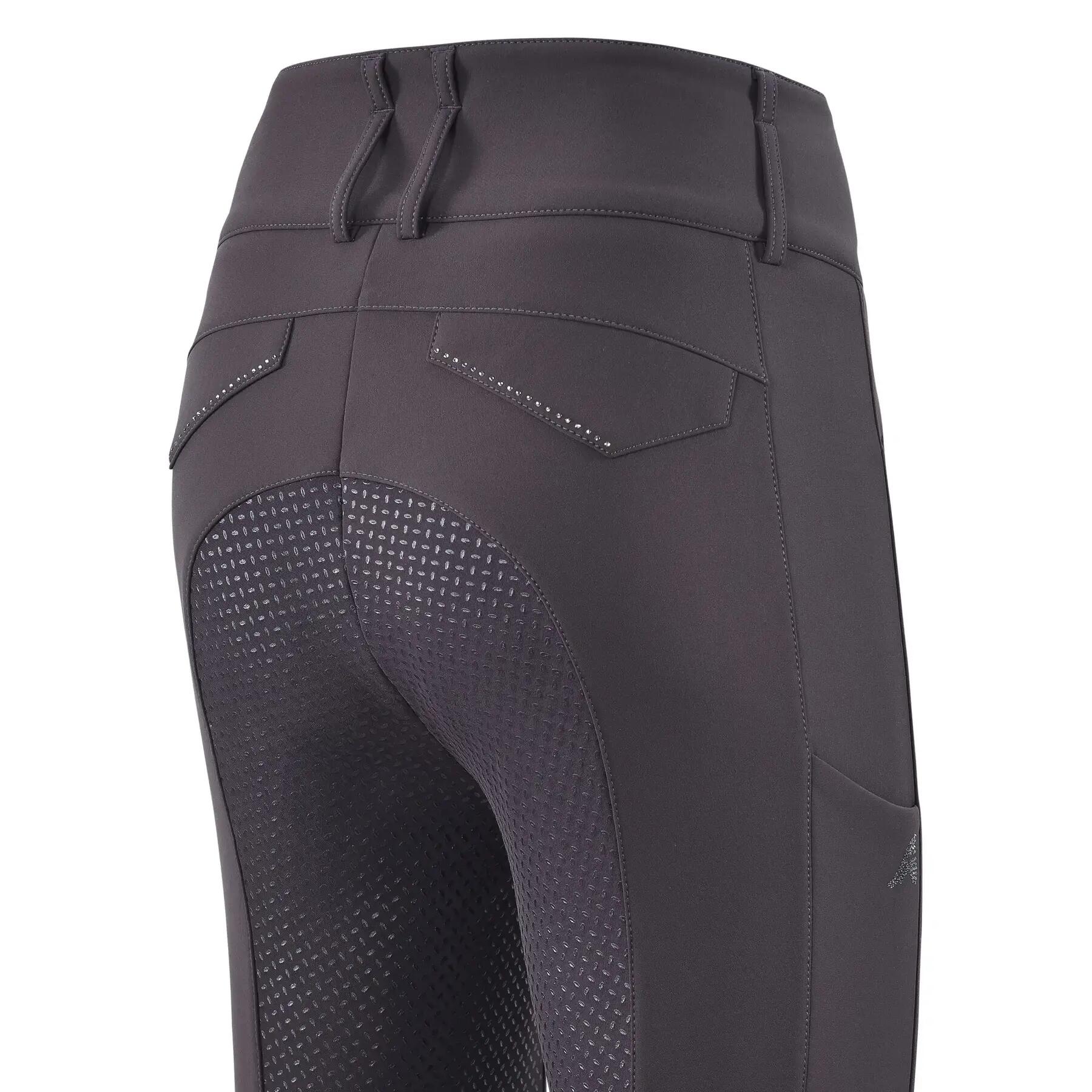 Pantalon équitation full grip femme Euro-Star Aurelle Schoeller SL 3/3