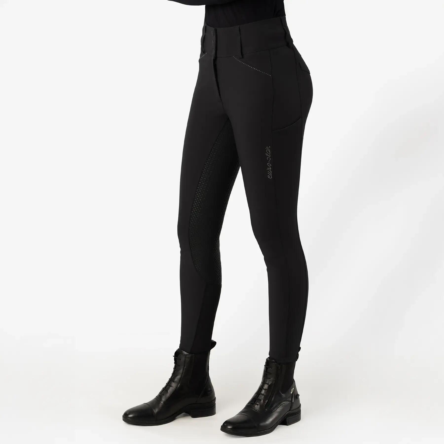 Pantalon équitation full grip femme Euro-Star Aurelle Schoeller SL 5/6
