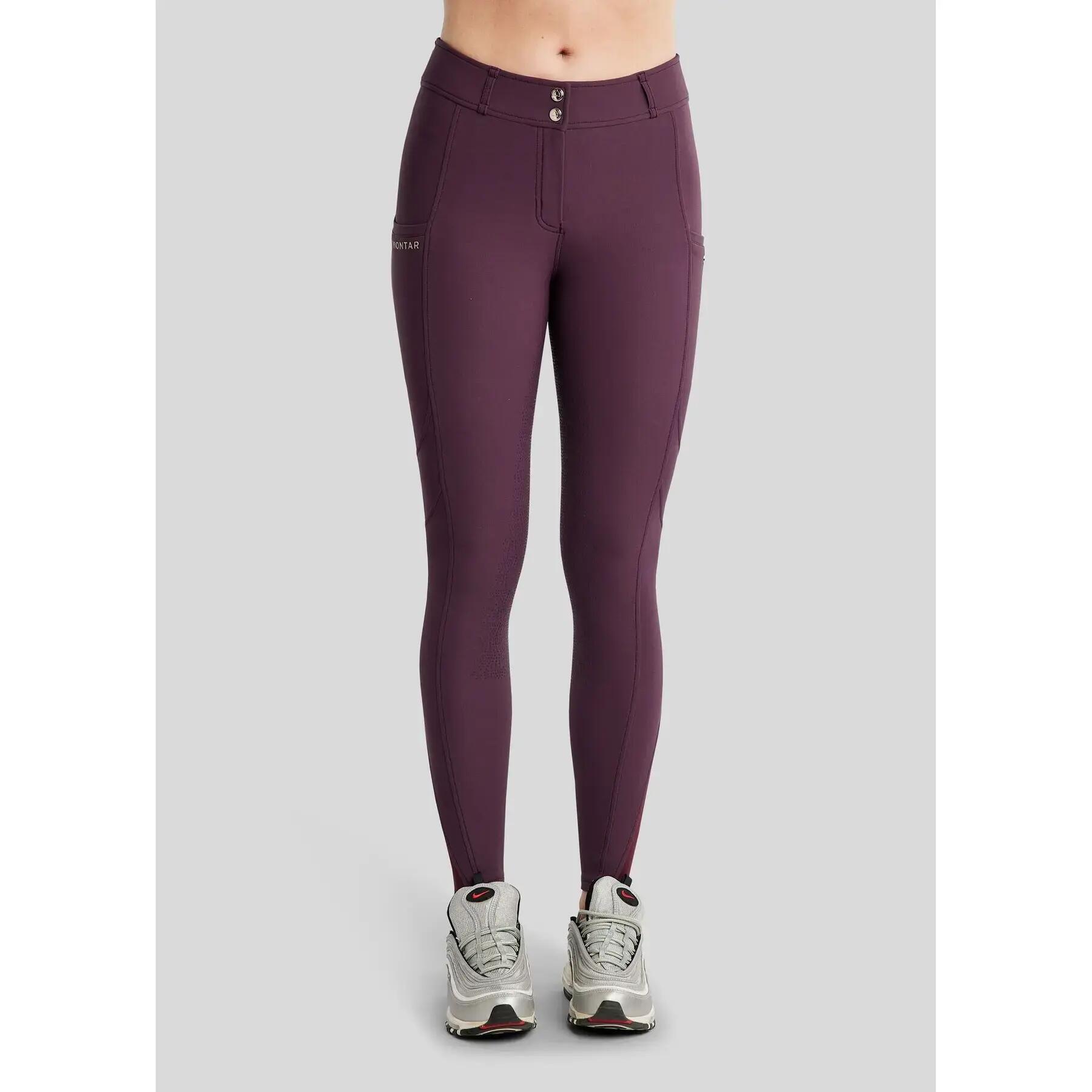 Pantalon équitation full grip femme Montar Philipa 3/6