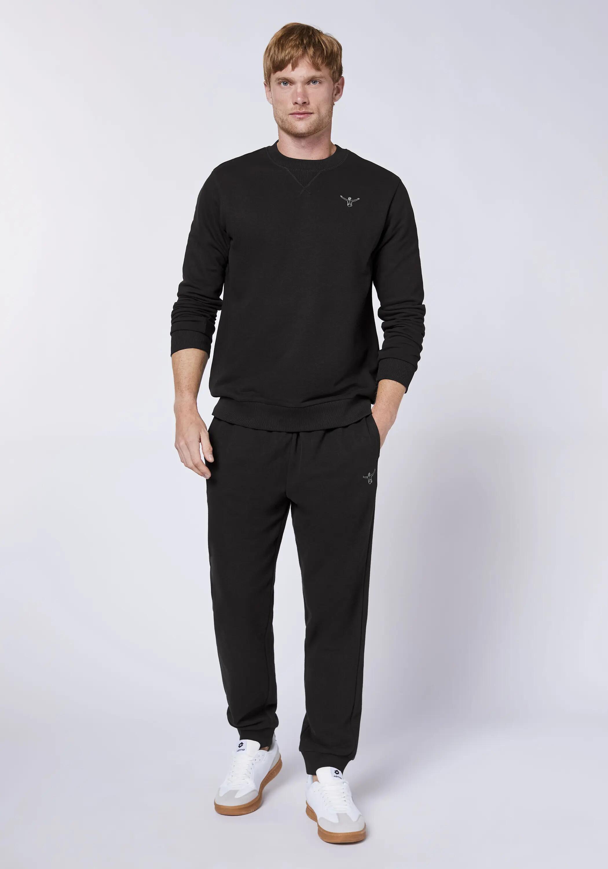 Sweathose in unifarbenen Design 5/7