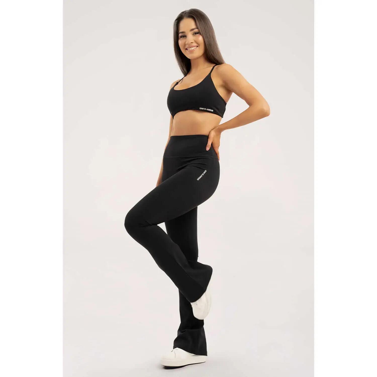 Pantalon pattes d'éléphant femme Gym Glamour 5/5