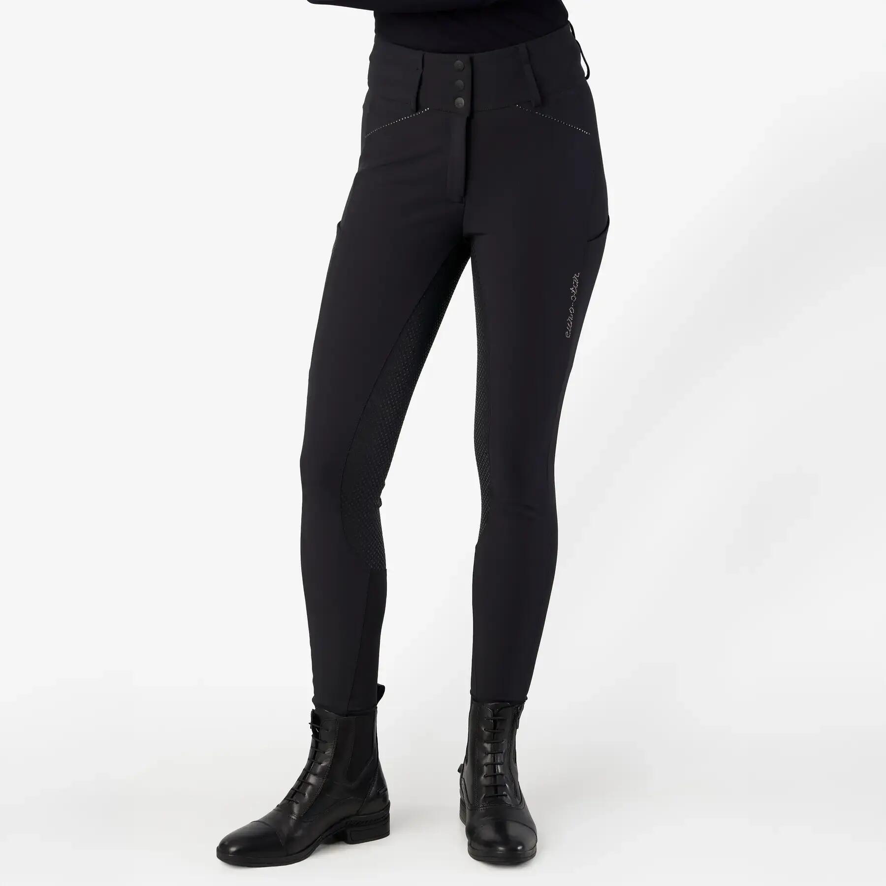 Pantalon équitation full grip femme Euro-Star Aurelle Schoeller SL 3/6