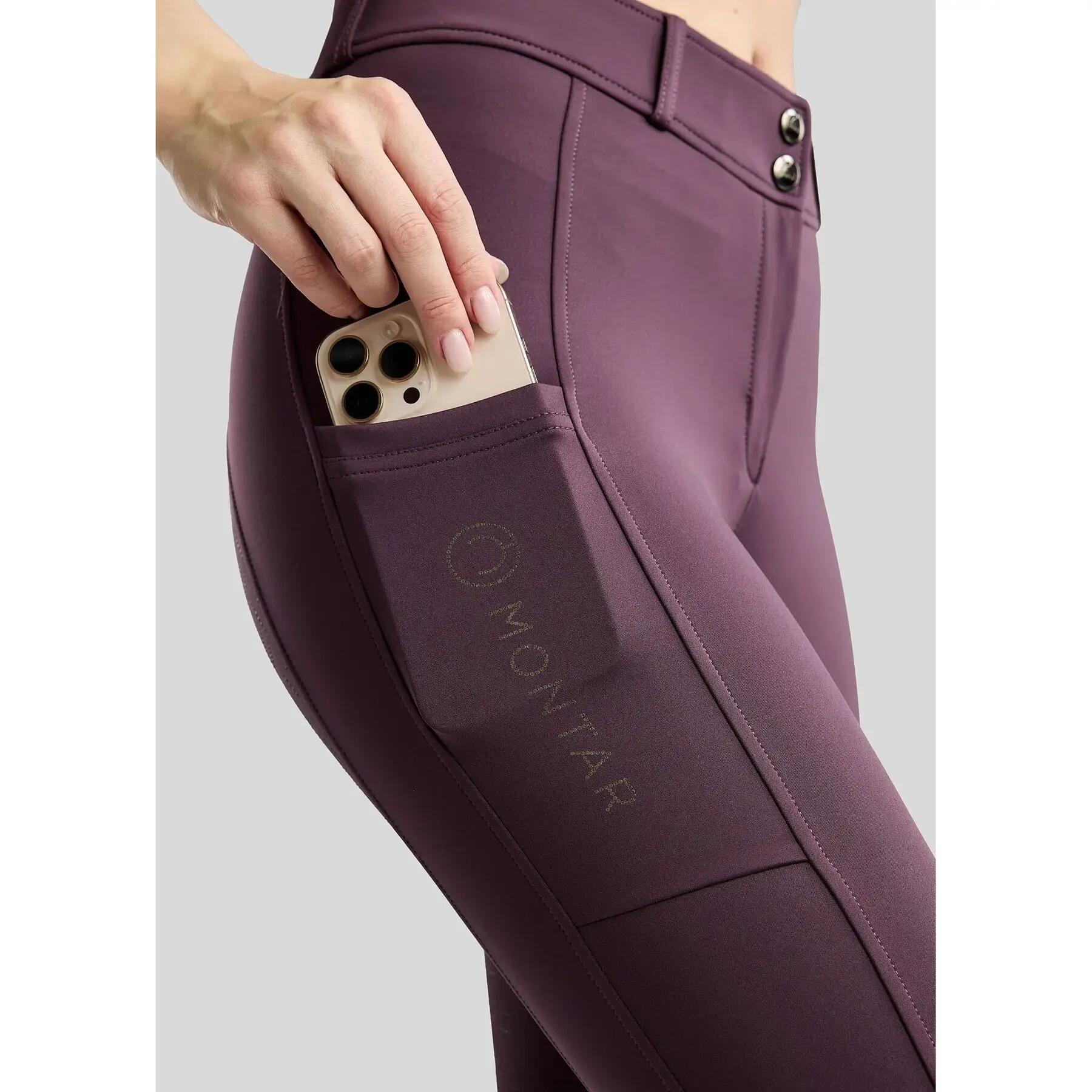 Pantalon équitation full grip femme Montar Fair 4/5