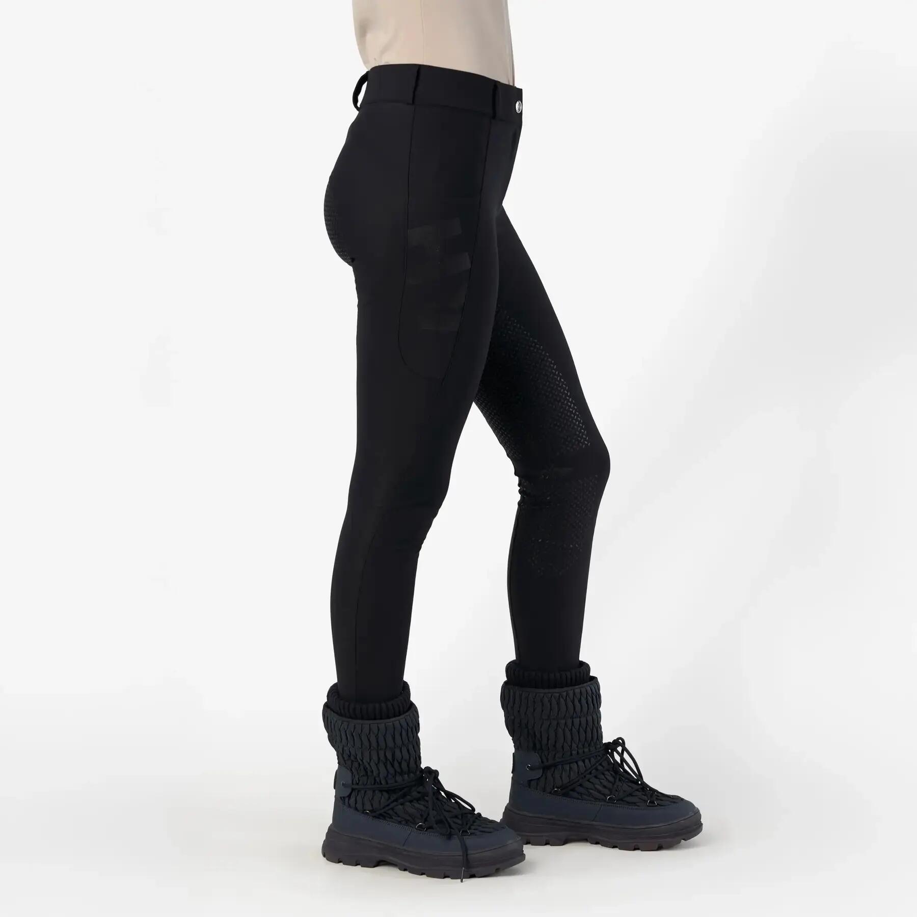 Pantalon équitation full grip femme HV Polo Femmy 4/4