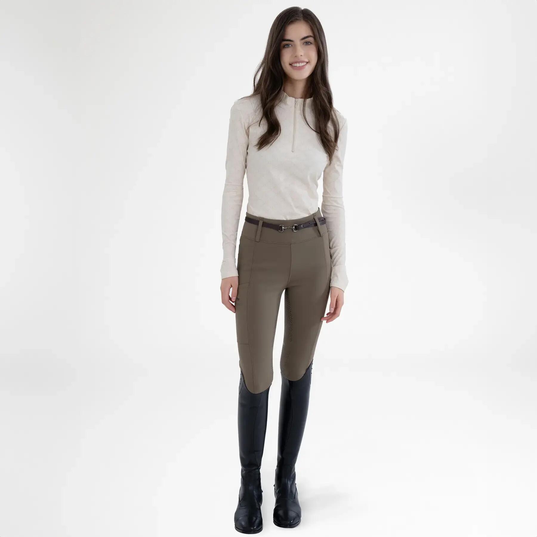 Reithose full grip Damen HV Polo Manou 3/6