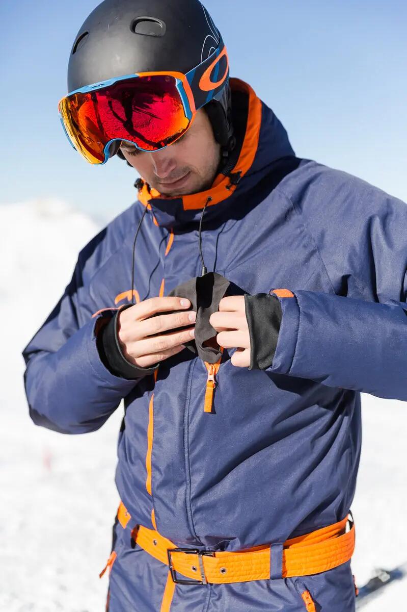 Snowsuits Powder Pro Onesie Skipak Heren - Navy/Oranje 6/7