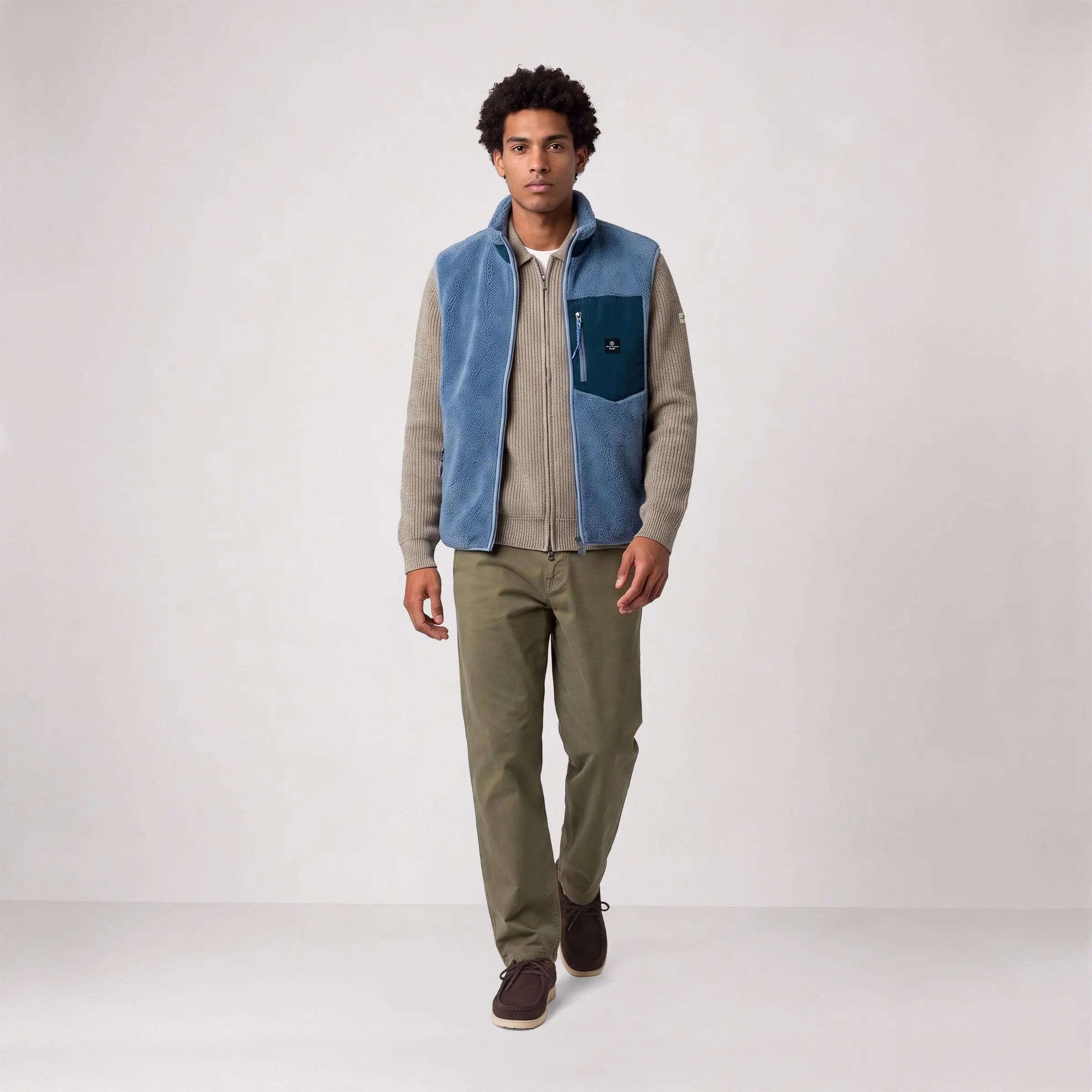 Mouwloos sherpa fleecevest Montréal 6/6