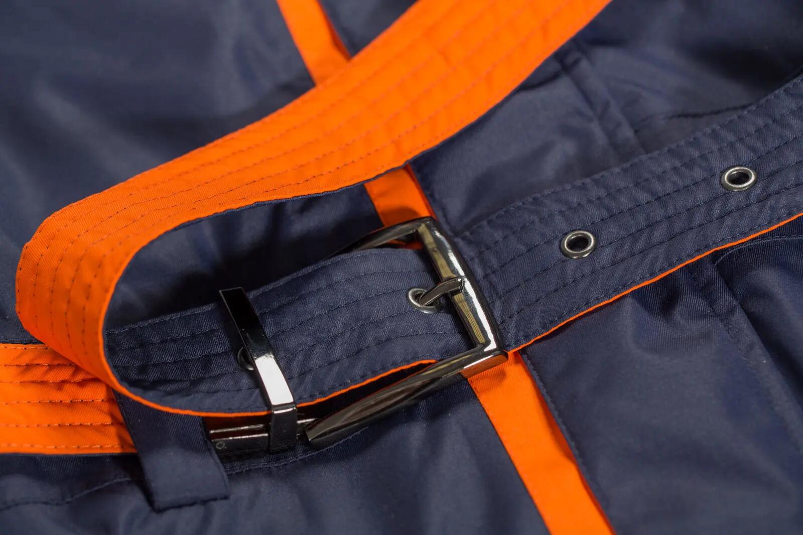 Snowsuits Powder Pro Onesie Skipak Heren - Navy/Oranje 4/7