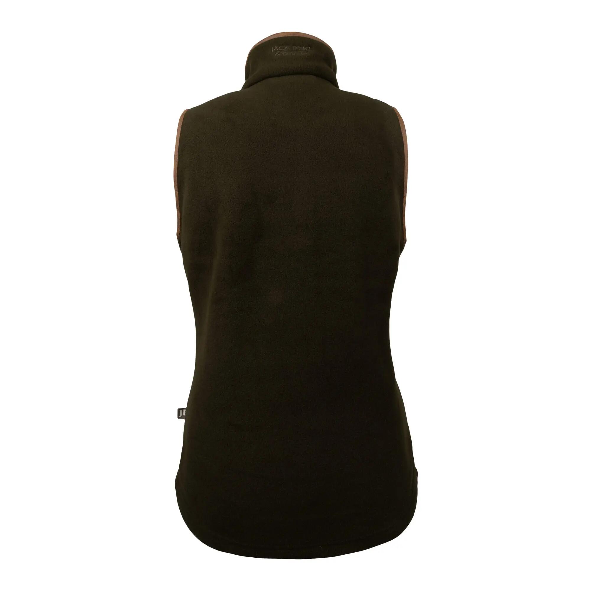 "Countryman" Weste für , Fleece Damen Dunkel-Olive 2/4