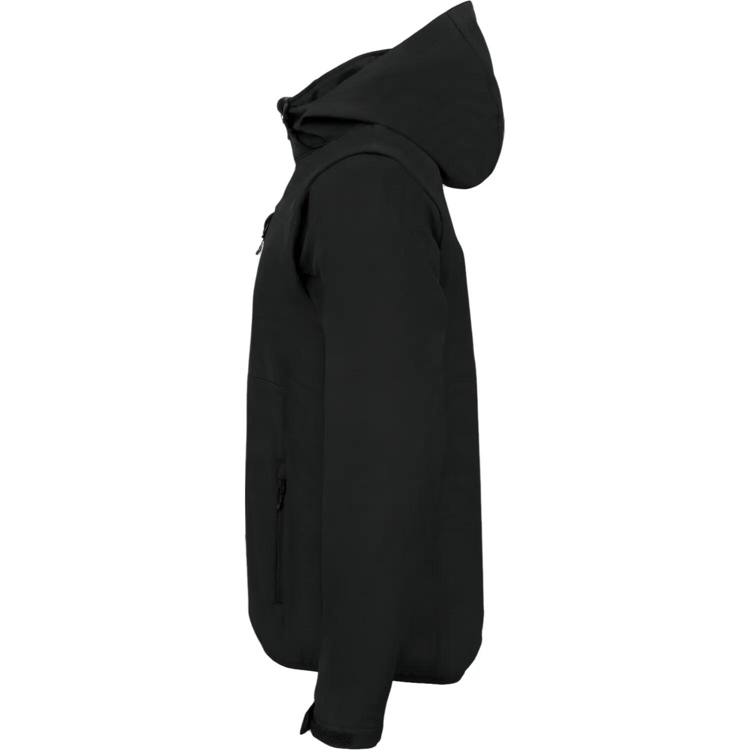 Veste Softshell Manches Amovibles CLASSIC Adulte (Noir) 3/4