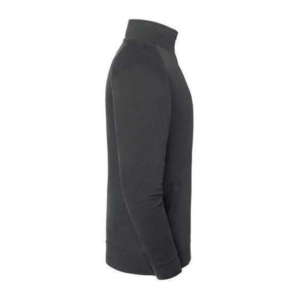 Mens Iconic Premium Classic Raglan Sweat Jacket (Light Graphite) 4/4