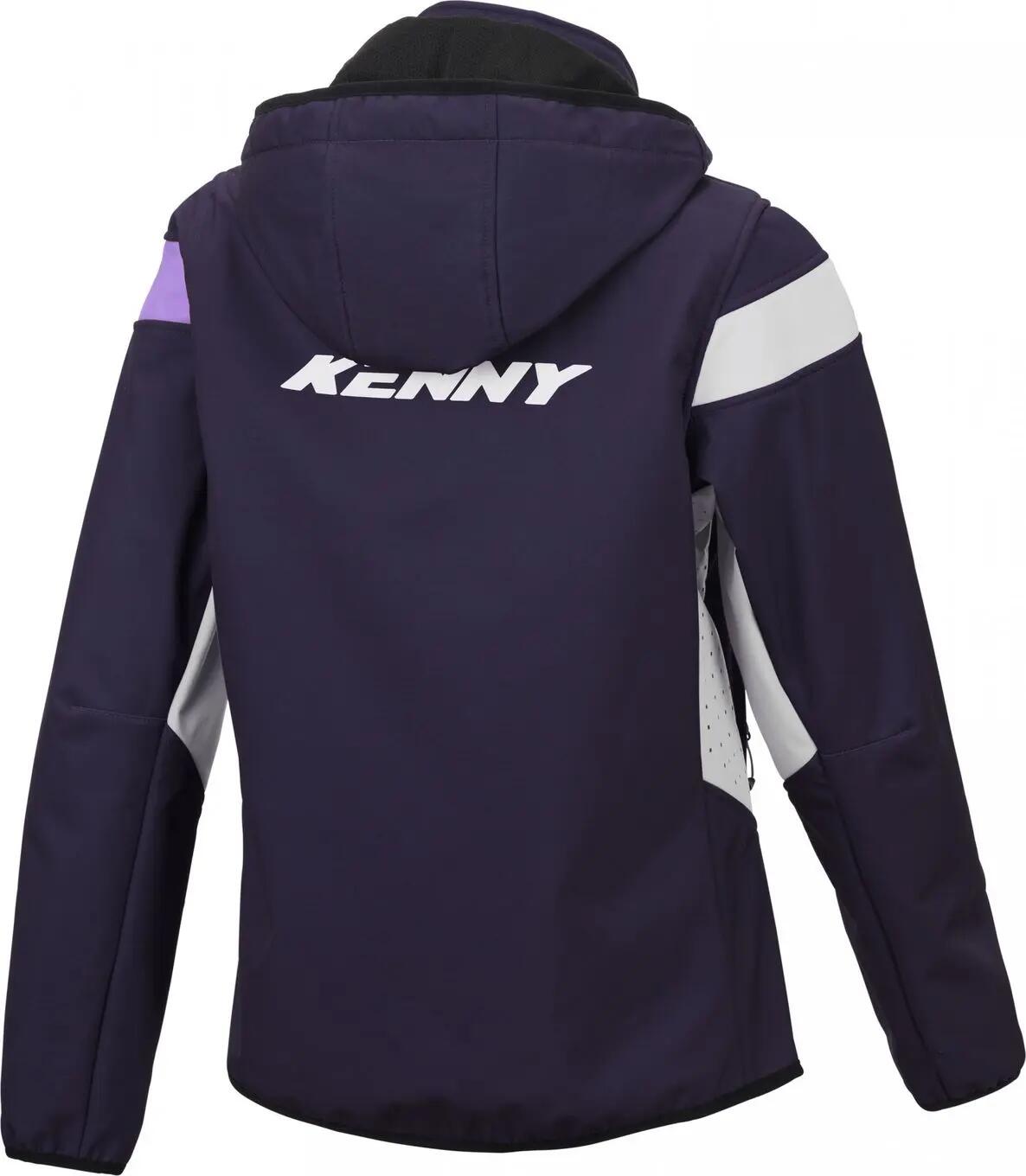 Veste Kenny Softshell Racing Femme Bleu 2/2