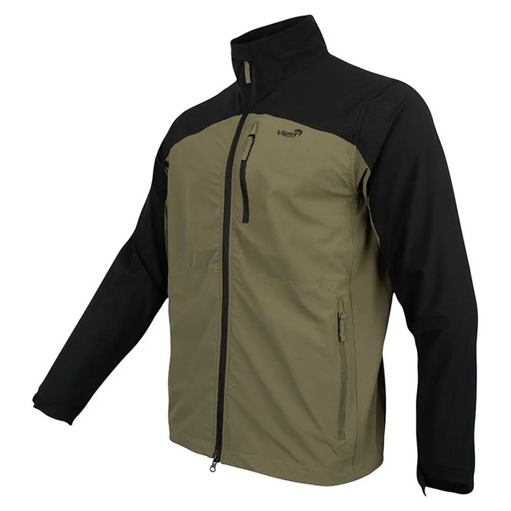 Giacca Soft Shell Leggera Uomo Viper Verde 2/4